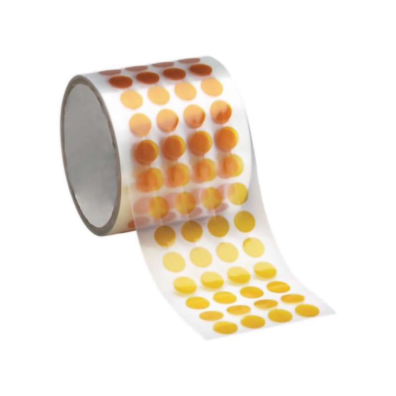 Kapton Disc, 3/16", 3" Core, 2.5 mil, Silicone, 2000/Roll